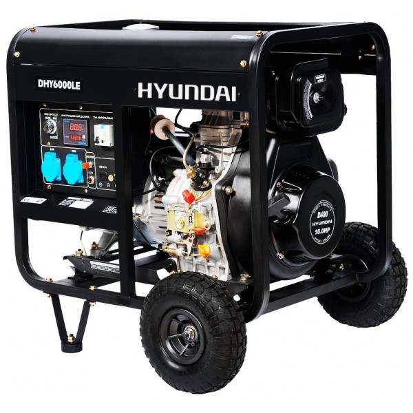 Генератор Hyundai DHY 6000LE